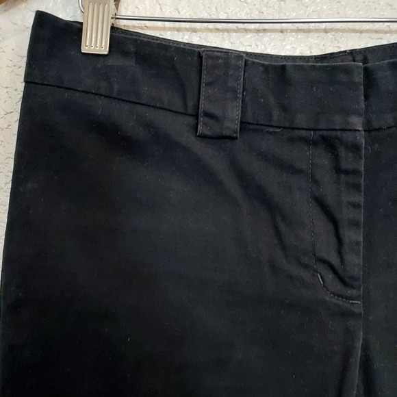 Express "Editor" Black Bermuda Dress Shorts 12" Inseam Size 6 - Picture 3 of 8